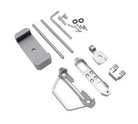 Dilwe Cadre de Protection en Métal, Support de Protection D'écran pour émetteur de Voiture NB4 RC, avec Support de Téléphone, Pièces de Mise à Niveau (Ti Couleur)