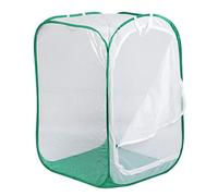 Dilwe Cage à Insectes Pliante avec Conception en Ventilée pour Une Observation Facile, 60 X 60 X 90 Cm, Idéale pour Les étudiants et Les Passionnés de Nature