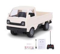 Dilwe Camionnette RC à L'échelle 1:20 avec Fonction de Pulvérisation, Télécommande 2,4 GHz et Lumières LED, Temps de Jeu Rechargeable de 30 Minutes (White)