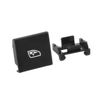 Dilwe Capuchon de Bouton de Commutation de Fenêtre ABS, Couvercle de Bouton de Commutation de Fenêtre Avant Gauche de Remplacement 971959858C, Installation Facile, Résistant aux Rayures, Résistant à