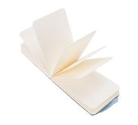 Dilwe Carnet de Croquis Aquarelle, Papier Double Face 300 g/², 30 Feuilles 14 X 9 Cm, Idéal pour les Croquis en Plein Air et les voyages. (BLUE)