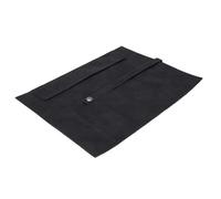 Dilwe Cas de Sac de Poche de Rangement de Bande de Montre en Cuir pour Watch 8 7 6 5 4 SE Organisateur de Style Vintage Fait à la Main avec du Matériau Premium Protège Les Accessoires (Black)