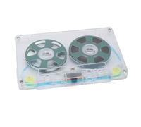 Dilwe Cassette Bobine à Bobine, Durée D'enregistrement de 46 Minutes, Alliage D'aluminium, Cassette Vide Brillante et Brillante, Idéale pour Les Artistes Hip Hop (Green)