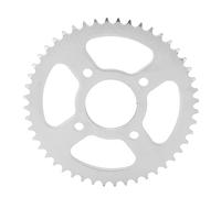 Dilwe Chaîne 48T 428, 58 Mm, Rouage de Pignon Arrière en Acier Idéal pour Le VTT et Le Remplacement de la Chaîne de Moto de Bricolage de Bricolage