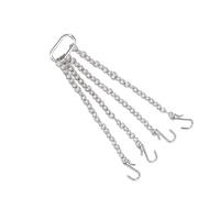Dilwe Chaînes de Levage RC à échelle 1/50 avec Crochet, Accessoire de Remorquage en Métal Robuste pour Camions Grues sur Chenilles Télécommandés, Décoration DIY (2)