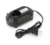Dilwe chargeur de batterie pour Makita DC10WA Chargeur de batterie 10.8V 12V pour batteries au lithium Makita 100-240V DC10WA