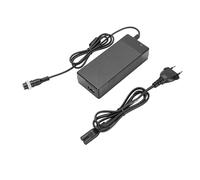 Dilwe Chargeur de Scooter électrique 42 V 2 A, Entrée Large 100-240 V CA avec Protection Contre Les Surcharges de Court-Circuit, pour Batterie au Lithium 36 DC 5,5 X 2,1 Mm, Mm