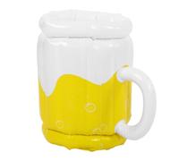 Dilwe Chope à Bière Gonflable, Refroidisseur Portable de Grande capacité pour Bière, Soda, Vin, Eau, avec Valve de Gonflage Rapide, pour Fête en Plein Air sur la Plage ou la Piscine
