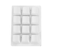 Dilwe Clavier de Jeu Mécanique avec Interrupteur Rouge à 12 Touches, Mini Clavier Macro Programmable USB Rvb pour le Travail de Bureau et les Jeux (WHITE)
