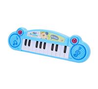 Dilwe Clavier de Piano électronique pour Enfants Orgue électronique en Plastique pour Enfants 12 Touches Double Modes Piano et Musique Bords Lisses pour Les de Plus de 3 Ans Jeu de Voyage à Domicile