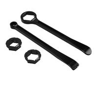 Dilwe e Levier de Pneu de Moto en Alliage d'aluminium, Cuillère à Pneu, Outil Hexagonal 10MM 13MM 22MM 27MM 32MM pour Le Changement de de Moto Hors Route