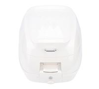 Dilwe Coffre Moteur, Coffre Supérieur de Moto ABS 32 L, Mallette de Rangement Arrière avec Serrure Antivol et Imperméabilisation pour Motos, Vélos électriques et Scooters (White)