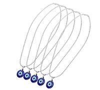Dilwe Collier Porte-bonheur Œil Bleu Turc, Bijou Élégant de Haute Qualité, Cadeau pour Femmes Filles Amis et Famille, 2.5x2.5 cm