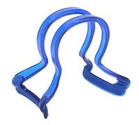 Dilwe Collimateur D'arc de Violon, Guide de Pratique D'archet avec Base de Protection en Silicone pour Violons D'étudiant de Taille 1/4 1/8 1/10 (BLUE)