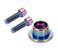 Dilwe Colorful Aluminium Alloy M18 Crank Fixer avec Un Capuchon Supérieur pour Les Amateurs de Vélos