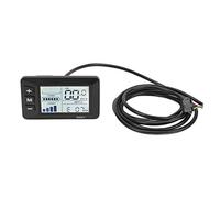 Dilwe Compteur LCD D'affichage de Vélo électrique, 36V 48V, JN-LCD-GD01 Accessoires de Modification de Batterie Li-Batterie Connexion NormaleAccessoires de modification pour vélos électriques