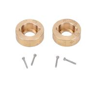 Dilwe Contrepoids D'essieu Arrière en Laiton pour Voiture RC Crawler SCX30 à L'échelle 1/30 (pièce de Rechange)