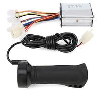 Dilwe Contrôleur de Scooter électrique 24V 250W, Ensemble de Poignées à Une Seule Main pour Guidon de Vélo électrique