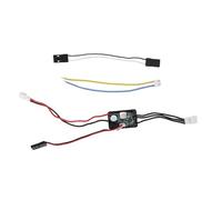 Dilwe Contrôleur de Vitesse 25 A pour Moteur Brushless Outrunner 1224, 1621, 2204, 2 à 3S LiPo Racing Crawlers Drift Car, Compact et Léger