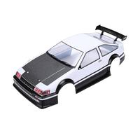 Dilwe Coque de Carrosserie de Voiture RC à L'échelle 1/10, Coque de Carrosserie de Modification de Voiture RC pour Véhicule de Course AE86 à Empattement de 26 Cm