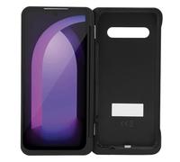 Dilwe Coque de Téléphone Double écran avec Adaptateur Magnétique de Type C pour V60 5G LM V605N, Conception Détachable pour Une Fixation Facile, Couleur Noire ABS