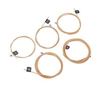 Dilwe Cordes de Basse à 5 Cordes, Remplacement Professionnel en Métal avec Extra Extensible pour des Tons Clairs et Chauds, Faciles à Installer et à Remplacer, Idéales pour les