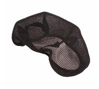Dilwe Coussin de Siège de Moto en Respirante en Nylon, Housse de Siège de Moto, Isolation Thermique 3D, Imperméable, Antidérapant, 66 à 73 Cm, pour Motos, Véhicules électriques, Conducteurs