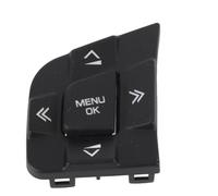 Dilwe Couvercle de Bouton de Commutation de Volant ABS Noir, Garniture de Bouton de Volant 2 Pièces de Remplacement côté Gauche LR095537 pour Sport XE XF 2015 à 2019 Mise à Niveau Intérieure