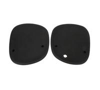 Dilwe Couvercle de Grille de Haut-Parleur de Tableau de Bord ABS, Couvercle de Grille de Haut-Parleur Avant 2 Pièces Noir OE 15046441 15046442 Remplacement Facile à Installer pour Pick-up S10 1998