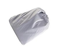 Dilwe Couverture de Spa Ronde Imperméable et Résistante aux Intempéries en Taffetas de Polyester argenté 190 pour Une Utilisation en Extérieur et la Vie de Famille (Gray)