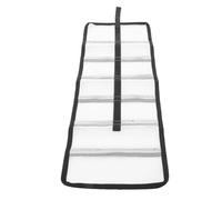 Dilwe Couvertures de Crochet de Pêche de Poches, Enveloppes de Leurre de Pêche Multi-Poches en PVC, Housse de Protection Imperméabilisante (White)