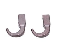 Dilwe Crochet de Remorque RC, Crochet de Remorquage de Simulation en Métal en Alliage de Zinc pour Voiture d'escalade 1 10 RC, avec Conception Compacte Légère pour SCX10 (Ti Couleur)