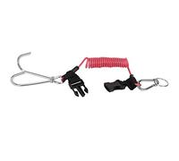 Dilwe Crochets Doubles de Récif en Acier Inoxydable Marin avec Corde de Printemps pour Accessoires de Plongée, Durable et Sûr pour Les Activités sous-Marines, 1x Crochet Marin (Rose Transparent)