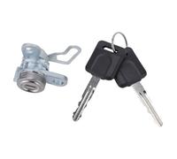 Dilwe Cylindre de Serrure de Hayon avec Clés Cylindre de Serrure de Porte Arrière en Métal K3477 EA800 à Clipser de Remplacement pour Frontier 2005 à 2021 Restaure la Fonction de Verrouillage pour les