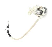Dilwe Cylindre de Serrure de Porte côté Conducteur ABS en Alliage d'aluminium Cylindre de Serrure de Porte Avant Gauche 72185 SWA A01 avec Câble et 2 Clés de Remplacement Direct pour CR V 2007 à 2011