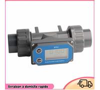 Dilwe Débit de l'affichage numérique Débitmètre d'eau à Affichage Numérique, Capteur de Débit d'eau, Compteur electronique capteur