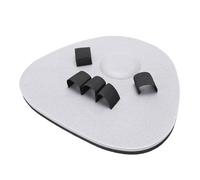 Dilwe d'entraînement de Baseball, Entraîneur de Terrain en Mousse EVA pour la Pratique du Softball avec Conception de Planche à Doigts pour Athlètes et Entraîneurs (Noir Gris)