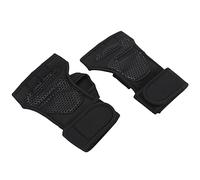 Dilwe D'entraînement pour Haltérophilie, Protection des Mains et des Paumes avec Bande élastique pour Tractions et Exercices Abdominaux, Idéale pour Le Fitness et la Musculation. (L)