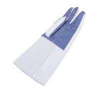 Dilwe d'escrime Main Gauche de Sabre Antidérapant en Cuir PU Super Fibre avec Poignée en Silicone, Protection de Paume Flexible et Respirante pour l'entraînement des Enfants et des Adultes (XXL)