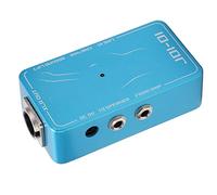 Dilwe DI Box Pédale d'effet de Guitare de Simulation d'ampli Direct Passif, Armoire de Haut-parleurs 4x12 en Métal Bleu avec Sortie XLR 600Ω, pour Les Joueurs de Guitare électrique en Studio ou