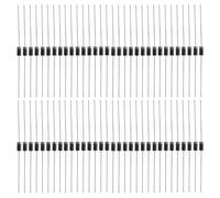 Dilwe Diode de Redressement 1N4007 1000 V 1 A, Diodes électroniques en Aluminium et Silicium pour Circuits Haute Tension, Lot de 100 Pièces en Vrac pour Projets de Bricolage et Réparation électronique