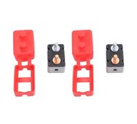 Dilwe Disjoncteur Automobile Disjoncteur à Réinitialisation Automatique en Caoutchouc et Métal DC12V à 24V Protection contre les Surcharges avec Boulons de Goujon de Couvercle pour équipement de (20A)