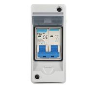 Dilwe Disjoncteur Miniature DC 63 A 1000 V, Interrupteur de Déconnexion Solaire PV avec Boîtier étanche IP65 pour la Protection Contre Les Surcharges dans Les Systèmes de Réseau de Panneaux Solaires