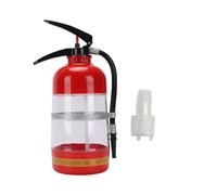 Dilwe Distributeur D'alcool D'extincteur, 2L Boisson Drôle Boisson Bière Cocktail Whisky Pompe à Vin pour Bar Fête en Plastique de qualité Alimentaire Contrôle Manuel de la Pression
