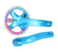 Dilwe Écrivain de Vélo en Alliage en Aluminium Léger 36t pour Le Vélo, Conception de Mode pour Une Utilisation à Long Terme, Commodément Utilisée, Compatible avec de Nombreux Modèles (Blue)