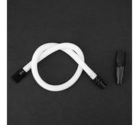 Dilwe Embouchure Tubulaire pour Mélodica, 32 ou 37 Touches, en ABS Léger et Portable, avec Tube Blanc et Embouchure Noire, pour Débutants, étudiants et Amateurs de guitare.