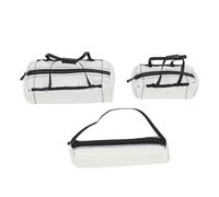 Dilwe Ensemble de 3 Sacs de Toit de Simulation pour Voitures Tout-Terrain RC à L'échelle 1/10, Tissu de qualité Supérieure, Décoration Légère avec Rangement Interne (Grey)