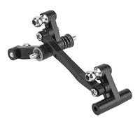 Dilwe Ensemble de barre de direction, accessoire d'assemblage de liaison de direction RC pour modèle de voiture 9300-9304 1/18