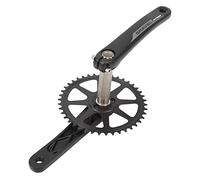 Dilwe Ensemble de Bras de Manivelle de Vélo 172,5 Mm 42T Aluminium Alloy Racing Bike Crank Impact for Cycling Entamains