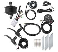 Dilwe Ensemble de Conversion de Vélo électrique de 27,5 Pouces 48 V avec Moteur de Moyeu sans Balais, Profitez de la Conduite sans Intoxication à 25 Km/H (Avant-Promenade)